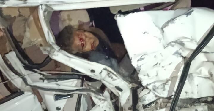 रीवा रांची राष्ट्रीय राजमार्ग पर भीषण सड़क हादसा, दो की मौत दो की हालत नाजुक।