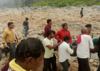 पिकनिक मनाए गए युवक की नदी में डूबने से मौत।