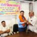 दुद्धी में पत्रकारों ने एस डी एम व तहसीलदार के संग फूलों की होली खेल समरसता का दिया सन्देश।