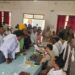 दुद्धी तहसील मुख्यालय पर पत्रकार भवन के लिए जिलाधिकारी सोनभद्र को पत्रकारों ने सौपा ज्ञापन।