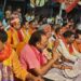 भगवा रंग में रंगा नगर, जय श्रीराम के नारों से गूंजा आसमानपुरुषोत्तम श्रीराम की शोभायात्रा में अद्भुत रण कौशल और भव्यता का दर्शन।