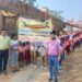 ‘आधी रोटी खाएंगे,स्कूल जरूर जाएंगे ‘जैसे गगन भेदी नारों के साथ कंपोजिट विद्यालय बीजपुर के बच्चों ने निकाली रैली।