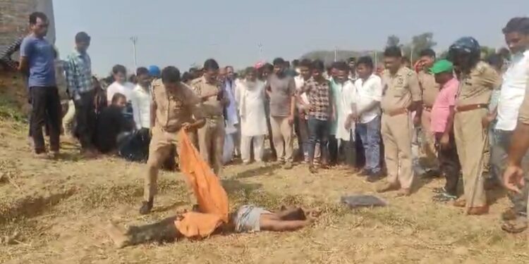 संदिग्ध परस्थियों युवक की हुई मौत , हत्या की आशंका।