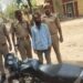 चोरी की बाइक के साथ युवक गिरफ्तार हुआ चालान।