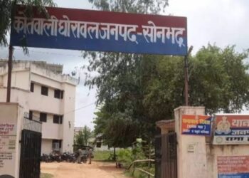 घोरावल पुलिस ने 3 युवकों का शांतिभंग में किया चालान।