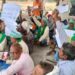 चकबंदी में अनियमितता के विरोध में किसानों का धरना प्रदर्शन 13 वे दिन भी जारी है।