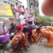 एकल अभियान संस्कार शिक्षा श्री हरि कथा प्रसार योजना द्वारा आयोजित नदी पूजन कार्यक्रम।