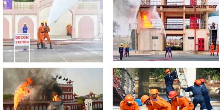 सीआईएसएफ के अग्निशमन प्रशिक्षण केंद्रों पर 380 कर्मियों को किया गया प्रशिक्षित ।।