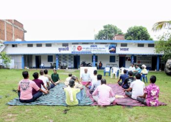 अंतरराष्ट्रीय योग दिवस पर योगाभ्यास का आयोजन