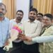 घोरावल पहुंचे नवागत एसडीएम प्रदीप कुमार यादव का हुआ स्वागत।