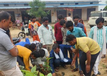 हर घर हरियाली लाएंगे जब हम मिल कर पेड़ लगाएंगे – संदीप मिश्रा।