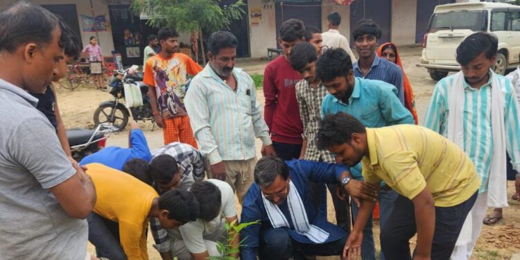 हर घर हरियाली लाएंगे जब हम मिल कर पेड़ लगाएंगे – संदीप मिश्रा।