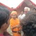अराजक तत्वों ने मंदिर में हनुमान जी की मूर्ति किया क्षतिग्रस्त, तनाव बढ़ते ही पहुंची पुलिस।