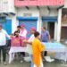 कांवरियों की सेवा में आगे आईसमाजवादी पार्टी,।