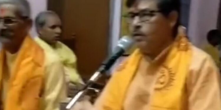 घोरावल में ज्योति कलश यात्रा का हुआ भब्य समापन।