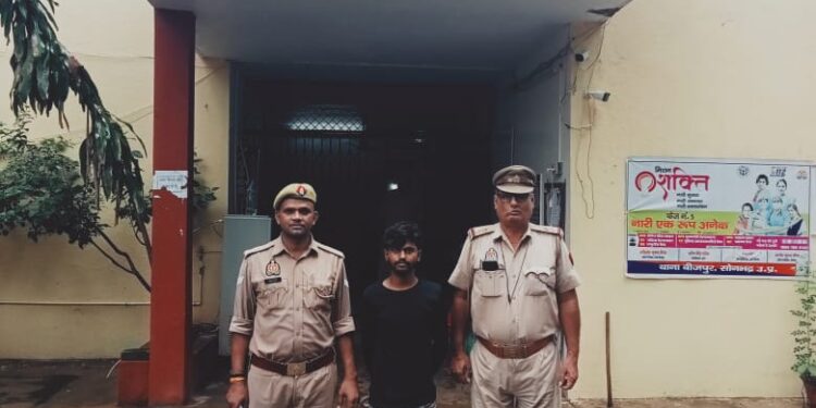 पुलिस ने पास्को एक्ट में वांछित अभियुक्त को गिरफ्तार कर भेजा न्यायालय।