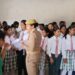 साइबर क्राइम के जरिये ठगी से बचने के लिए विद्यालयों में पुलिस द्वारा चलाया गया जागरूकता अभियान ।।