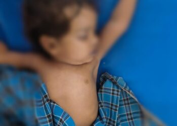 भरी बाल्टी मे गिरने से दो वर्षीय मासूम की मौत।