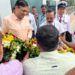 ईसीआरकेयू चोपन ने महाप्रबंधक का किया स्वागत।।