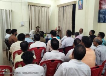 आगामी दुर्गापूजा व दशहरा के मद्देनजर पीस कमेटी की बैठक सम्पन्न ।।