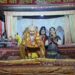 चोपन की रामलीला में धनुष यज्ञ का हुआ भव्य मंचन।