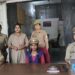 12वी कि छात्रा सुमित्रा बनी एक दिन की थानेदार।