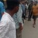 ट्रक के चपेट में आया मोटरसाइकिल सवार की मौत।