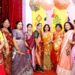 वनिताओं ने किया नवरात्रि सेलीब्रेट, मनाया डांडिया उत्सव।