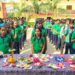 S.S.M.P स्कूल मधुपुर के बच्चो ने रंगोली, दिया प्रतियोगिता में दिखाई अपनी प्रतिभा।