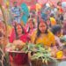 भारी बारिश के बीच संपूर्ण हुआ आस्था का महापर्व।
