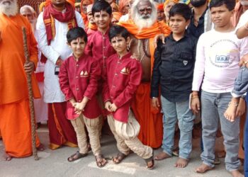 पंचकुंडीय विराट रुद्र महायज्ञ की नौवें दिन हुई पूर्णाहुति।।