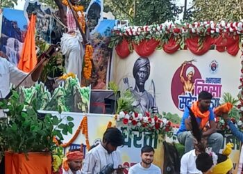 दुद्धी में ‘भगवान बिरसा संदेश यात्रा’ का जबरदस्त स्वागत, पूरे नगर में दिखा जनजातीय गौरव का अभूतपूर्व उत्साह।।
