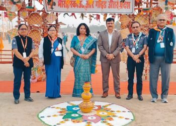 राष्ट्रीय जंबूरी में सोनभद्र का गेट सबसे अब्बल, मिला ए ग्रेड।।