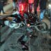 खड़ी ट्रेक्टर टाली में बाइक सवार टकराए ,तीन की मौत एक गम्भीर।
