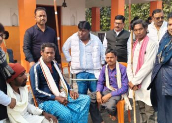 दिव्यांग सेवा समिति द्वारा भब्य भंडारे का आयोजन।