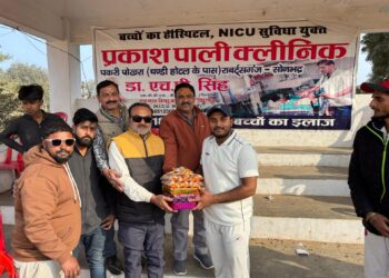 टाउन क्रिकेट क्लब दुद्धी: भभुआ ने भदोही को 9 विकेट से दी करारी शिकस्त।