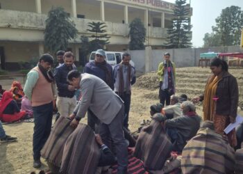 सबसे बड़ा धर्म है गरीबों की सेवा: डॉक्टर धर्मवीर तिवारी।।