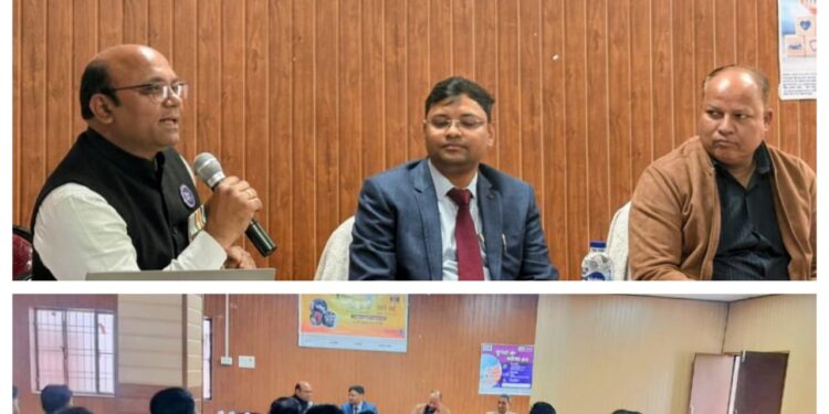 अब नि: शुल्क टेली लॉ: ज़िला विधिक सेवा प्राधिकरण सोनभद्र घर बैठे देगा कानूनी सलाह-प्राधिकरण सचिव राहुल ।