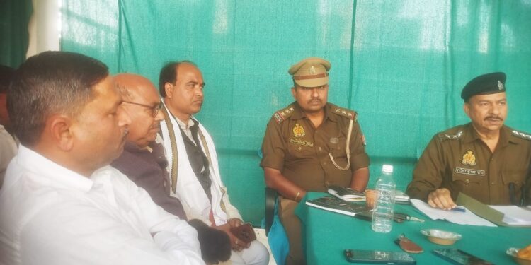 महाशिवरात्रि त्यौहार को लेकर शांति समिति की बैठक संपन्न।।