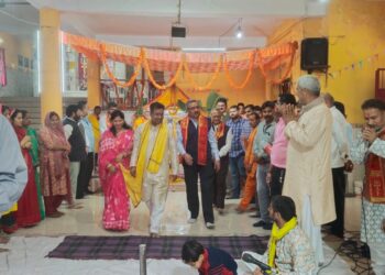 रिहंदेश्वर धाम में अखंड मानस पाठ का हुआ भव्य समापन।।