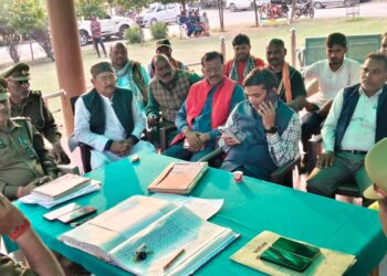 होली में 10 बजे रात्रि के बाद डीजे बजाने पर होगी सख्त कार्रवाई – थानाध्यक्ष अखिलेश मिश्रा।