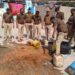 आबकारी विभाग की छापेमारी, 40 लीटर कच्ची शराब और 350 किलो लहन बरामद।