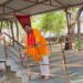 भ्रष्टाचार की भेंट चढ़ रहा काली मंदिर सौंदर्यीकरण, घटिया रेलिंग निर्माण। सुनील सिंह।
