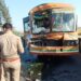 सोनभद्र के मधुपुर में रोडवेज बस और ट्रक के टक्कर में दर्जनों घायल।
