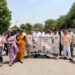 “पढ़े विश्वविद्यालय, बढ़े विश्वविद्यालय” अभियान के तहत निकाली गई जागरूकता रैली।