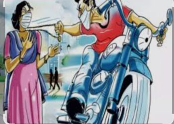 भोर में टहलने निकली महिला के साथ वारदात, धारदार हथियार दम पर सोने की चेन छीनकर नकाबपोश बदमाश फरार।