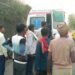 ट्रैक्टर के धक्के से बाइक सवार घायल।