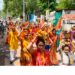 श्रीमद् भागवत कथा के अवसर पर निकली कलश यात्रा, भक्तिभाव में डूबा दुद्धी।