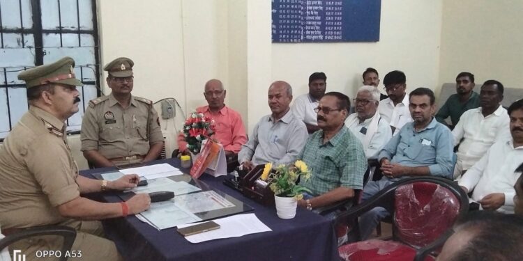बकरीद पर अमन-चैन का संदेश, बीजपुर थाने में शांति समिति का आयोजन ।।