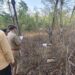 कटौंधी के जंगल में अधेड़ की हत्या, बाइक से कुछ दूर मिला शव।